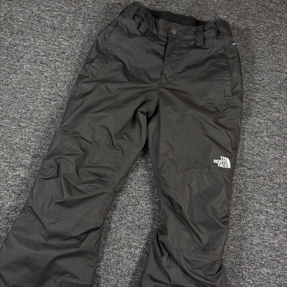 The North Face Snow Pants Girls Size L 12 Black DryVent Insulated Ski Trousers